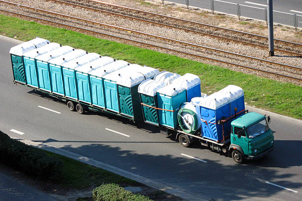 Porta potty delivery and setup in Houma, LA
